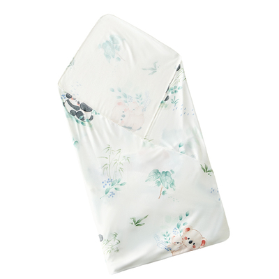 莫代尔婴儿盖毯冰丝夏季薄款被子