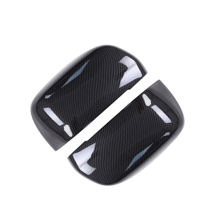 三菱pajero帕杰罗改装v87v93v97后视镜罩倒车镜外壳防刮保护配件