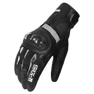 SBK摩托车骑行手套防水机车防寒加绒保暖防风可触屏碳纤维壳冬季