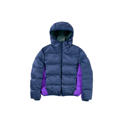 CountryMoment【男女同款】亮色拼接撞色羽绒服蓬松连帽保暖外套