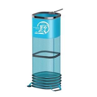 鱼护网野钓专用黑坑小型鱼网兜袋方口溪流鱼户垂钓速干小方形渔护