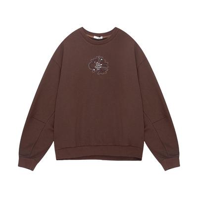 BUCH WEAR卫衣女春季新款时尚宽松刺绣气质上衣292383