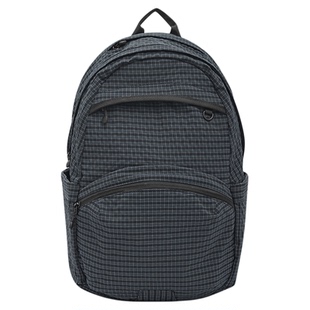 junior MYEDITION撞色格纹双肩包复古通勤电脑背包学生大容量书包