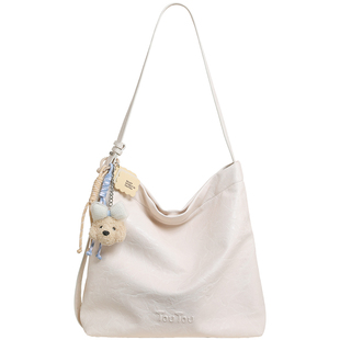 生日礼物TOUTOU2026软皮托特包大容量百搭通勤软皮日常单肩斜挎包