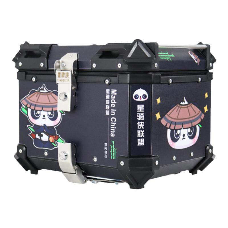 星骑侠尾箱贴纸摩托车铝合金后备箱创意贴花个性版画装饰汽车拉花