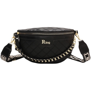 菱格小包包2025新款潮网红百搭时尚腰包女ins小众胸包单肩斜挎包