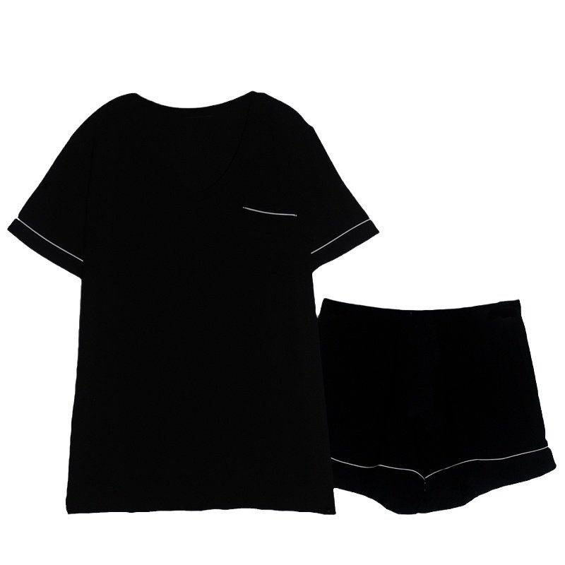 莫代尔家居服夏季薄款韩版宽松