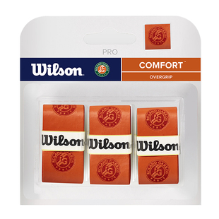 威尔胜Wilson Pro吸汗带网球小孔粘性磨砂费德勒手胶鱼竿绑带