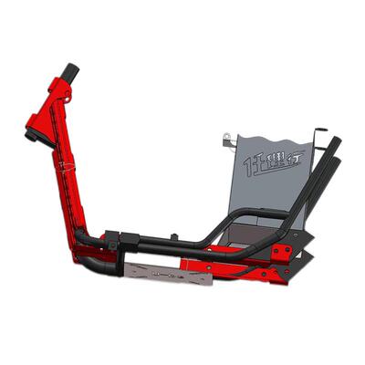 适用本田UBe极核AE2车架加固件免焊接槽钢板加强杆改装艾威车力威