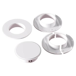 空调孔装饰盖墙洞管道封口美化遮挡堵塞器空调眼封堵空调口封堵盖