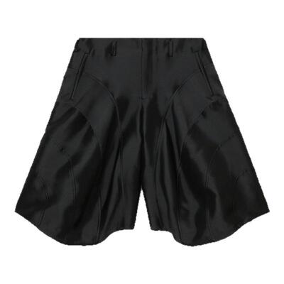 IT拼接阔腿裤廓形短裤