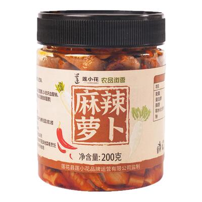 农品浏香脆萝卜干麻辣榨菜下饭菜江西特产外婆咸菜甜辣萝卜丁泡菜