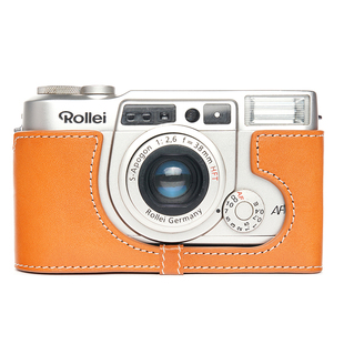 手工牛皮 Rollei禄来AFM35保护套 富士KLASSE W/S真皮套 相机包