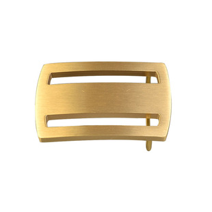 男士实心黄铜皮带扣头内穿平滑扣裤带头板扣百搭腰带卡扣配件38mm