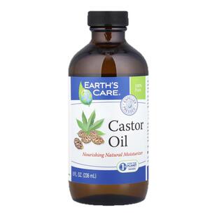 Earth'sCare蓖麻油天然发质修护头发护理毛糙润肤滋润护肤双效保