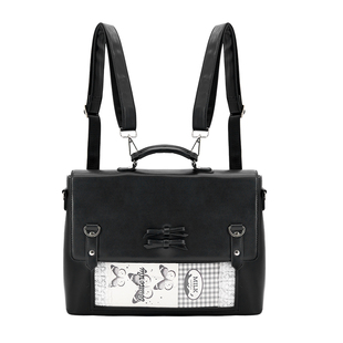 木与石痛包双肩女小食量日常电脑包大容量通勤斜挎包女大学生书包