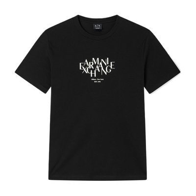 AX/阿玛尼男士纯棉圆领短袖T恤