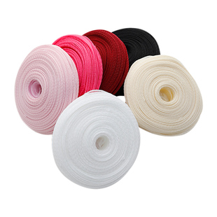 大卷鱼尾纱丝带40码大盘纱带蛋糕装饰波浪拷边彩带鲜花烘焙丝带