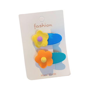 儿童花朵小抓夹发饰小号2026新款小女孩发饰刘海夹侧边夹子发卡夏