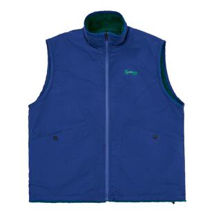 Mentmate 秋冬户外工装风双面穿羊羔绒马甲男 街头风衣料背心外套