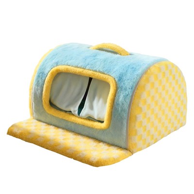 萌尾冬季加厚保暖猫窝封闭式睡窝