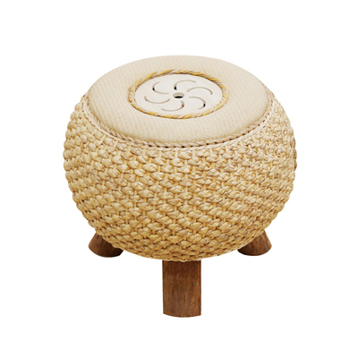 坐灸凳艾灸熏蒸仪草编无甲醛