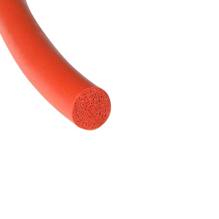 O型圆柱密封条硅胶圆形发泡橡胶条车门防撞隔音条圆棍耐高温圆条