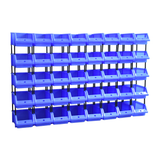 征东工具元器件塑料收纳胶盒仓库重型物料整理架螺丝配件盒