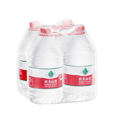 农夫山泉饮用天然水6L*4桶