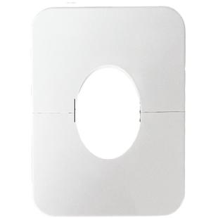 卫生间50管墙排装饰遮丑盖45度下水管空调管装饰遮挡斜管美化盖板