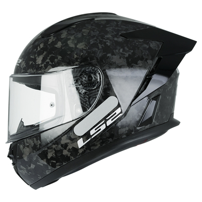 ls2全盔碳纤维摩托车锻造头盔四季3c认证超轻冬季保暖全盔FF813