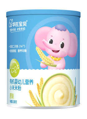 华氏宝贝有机米粉6个月粗细搭配