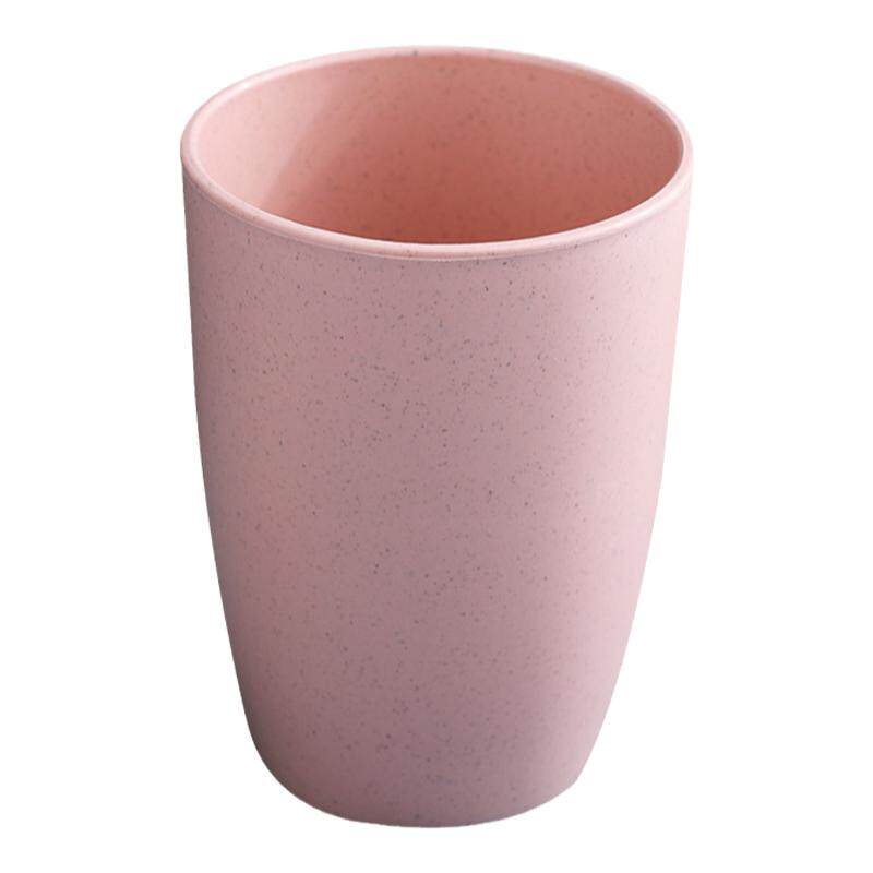 家用客厅喝水杯创意加厚小麦秸秆塑料杯子防烫防摔随手水杯牛奶杯