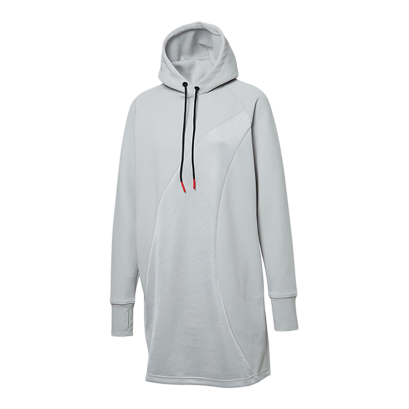 Puma/彪马正品X KARL 女士连帽针织宽松长款卫衣595571-09