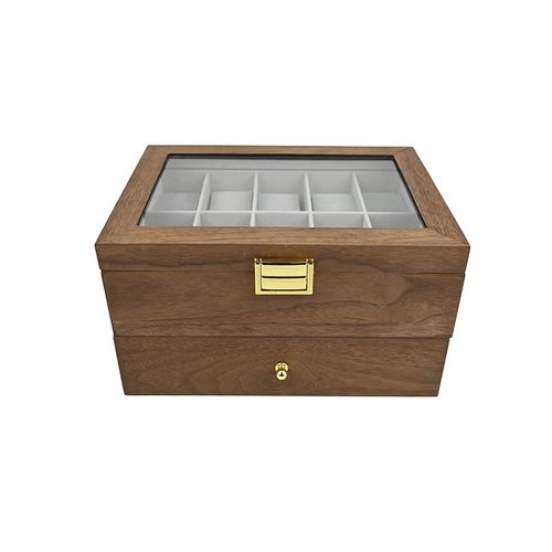 定制现货23610手表木质展示手表家居位复古12盒20收纳盒木盒