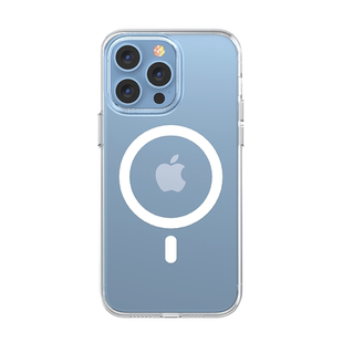comma珂玛适用于苹果新品iPhone16Pro Max透明磁吸保护壳16Pro/15Pro支架手机壳16全包防摔透明壳抗菌抗黄变
