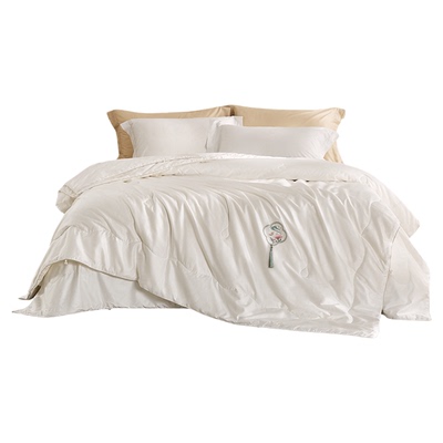 罗莱家纺LOVO全棉桑蚕丝子母被