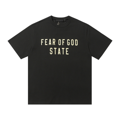 FEAROFGOD高街字母印花短袖T恤