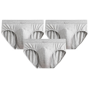 3条装SCHIESSER舒雅男士50S舒美棉质透气亲肤大码三角内裤22876S