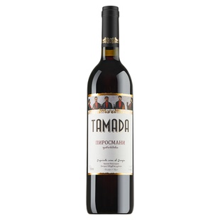 格鲁吉亚原瓶进口红酒TAMADA酒司令皮罗斯曼尼半甜葡萄酒 整箱6瓶