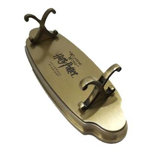 哈利波特魔杖展架周边摆架魔法棒正版展示架纯金属铜支架摆件礼物