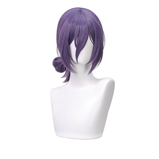 三分妄想电锯人蕾塞cos假发扎发层次鬓角假毛仿真头皮无定金发卡
