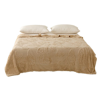 一默法兰绒暖毯办公室午睡毯