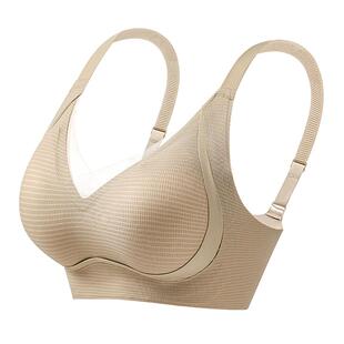 猫人本命年红色内衣女大胸显小2025蛇年爆款双重提拉防下垂文胸罩