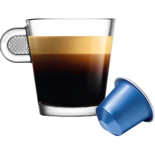 Nespresso奈斯派索胶囊咖啡 东京大杯意式浓缩进口黑咖啡浅烘10颗