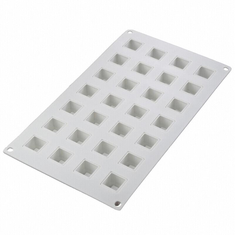 28连凹槽方形模具食品级材质