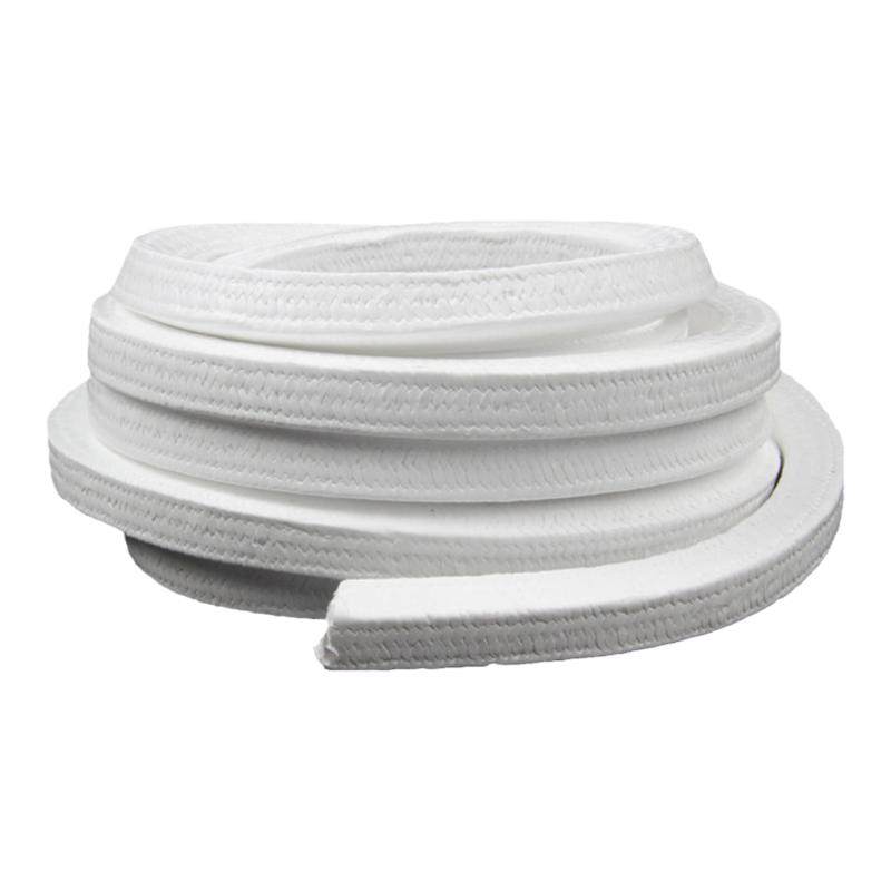 聚四氟乙烯盘根耐腐蚀含油无油PTFE水泵用密封填料垫环圈四氟盘根