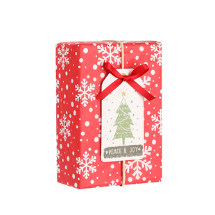 圣诞包装纸雪梨纸黑金银色生日礼物轻薄软纸拷贝纸包装纸一套三张