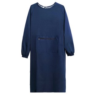 成人反穿罩衣男士新款大号防水防油厨房长袖工作服可定制logo印字