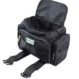 老A工具 双层加厚多功能维修工具包旅行包腰包大号木工电工工具包